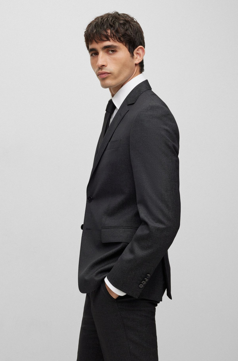 SLIM-FIT SUIT IN VIRGIN WOOL WITH SIGNATURE LINING 6