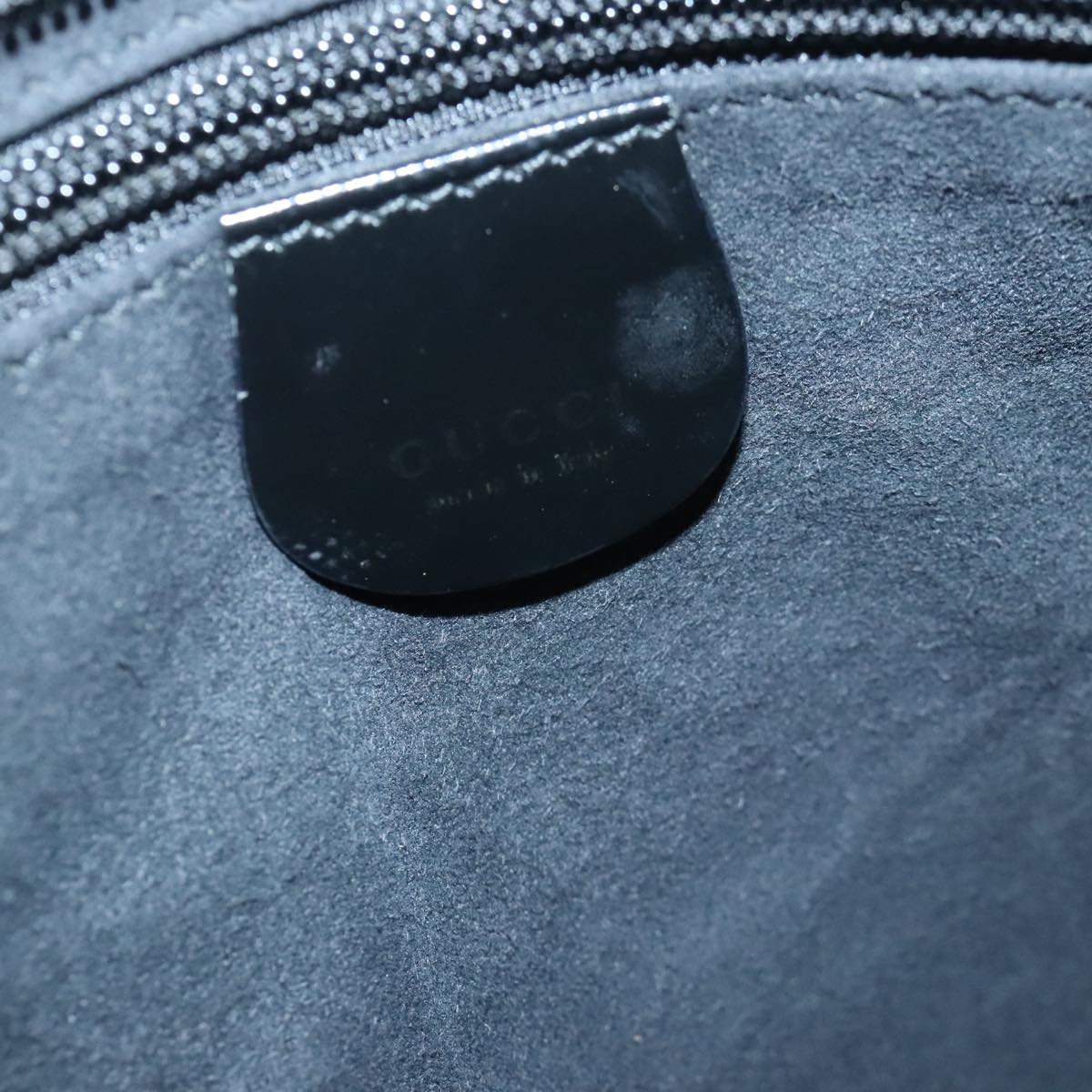 GUCCI Tote Bag Canvas Leather Black Silver 019 2122 019 2122 - 15