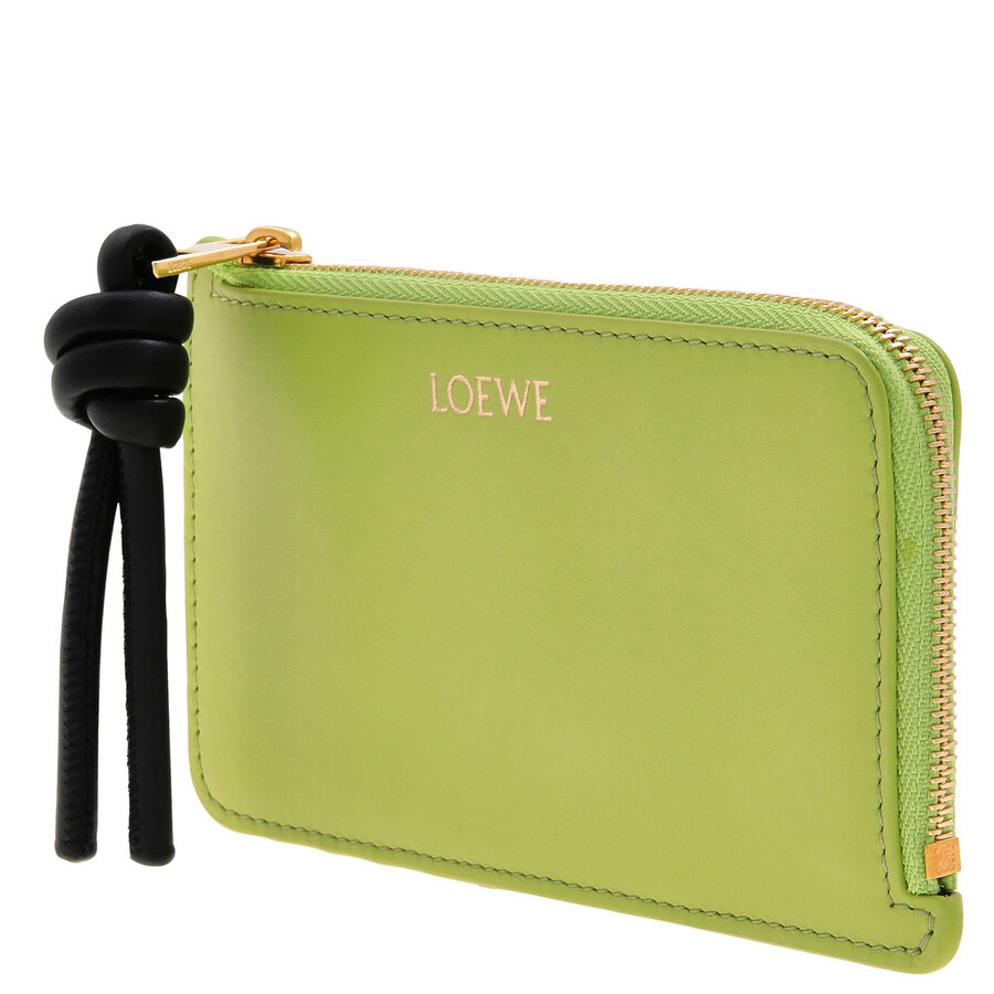 Loewe Knot Coin Calfskin Cardholder - 2