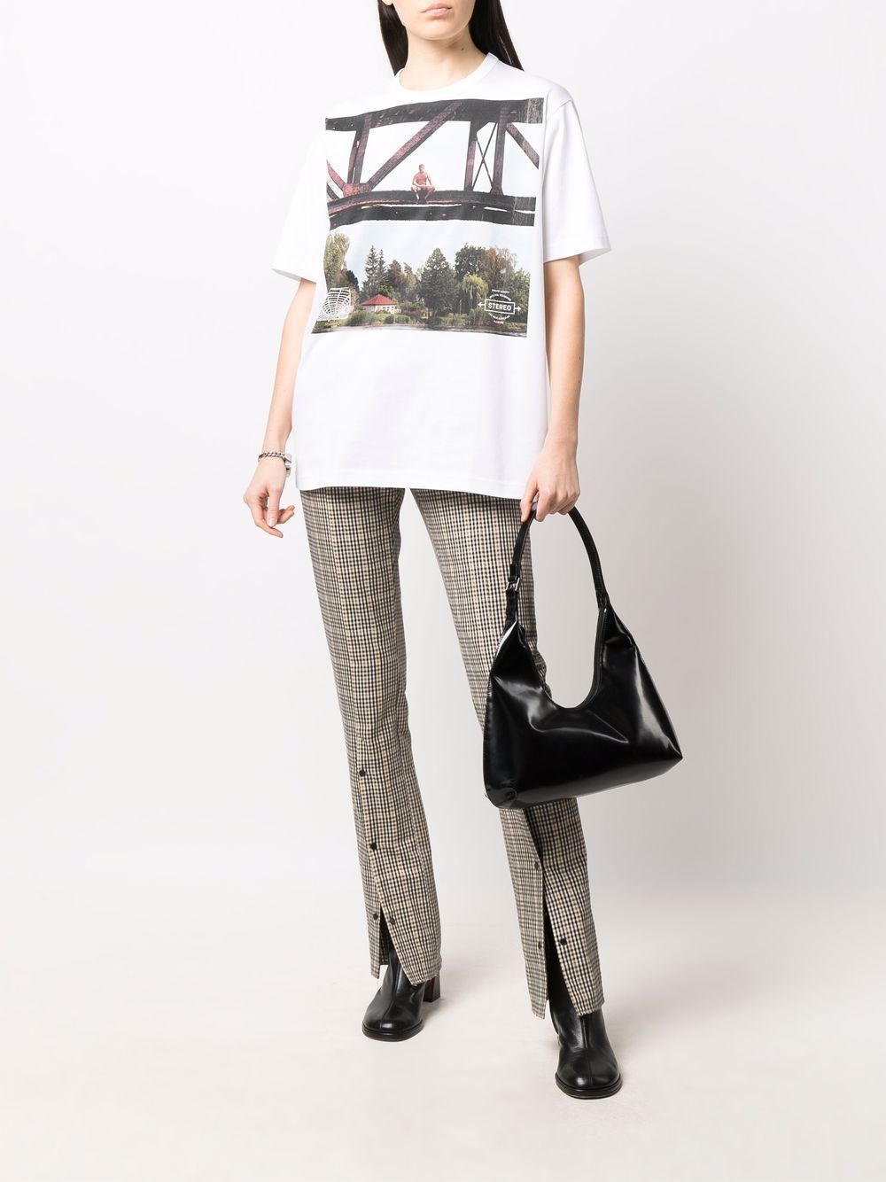 graphic print T-shirt - 3