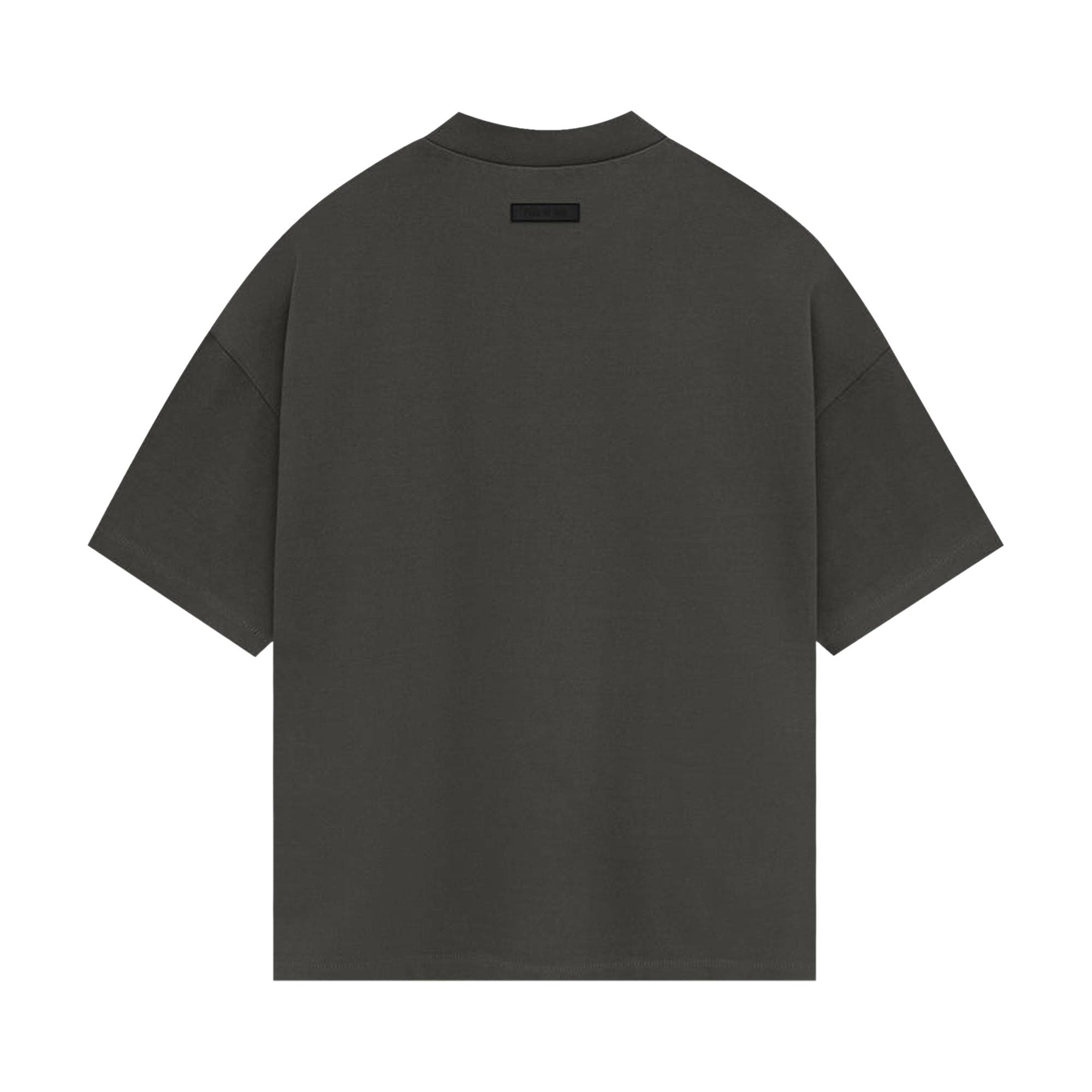 Fear of God Essentials Heavy Jersey Short-Sleeve Tee 'Ink' - 2