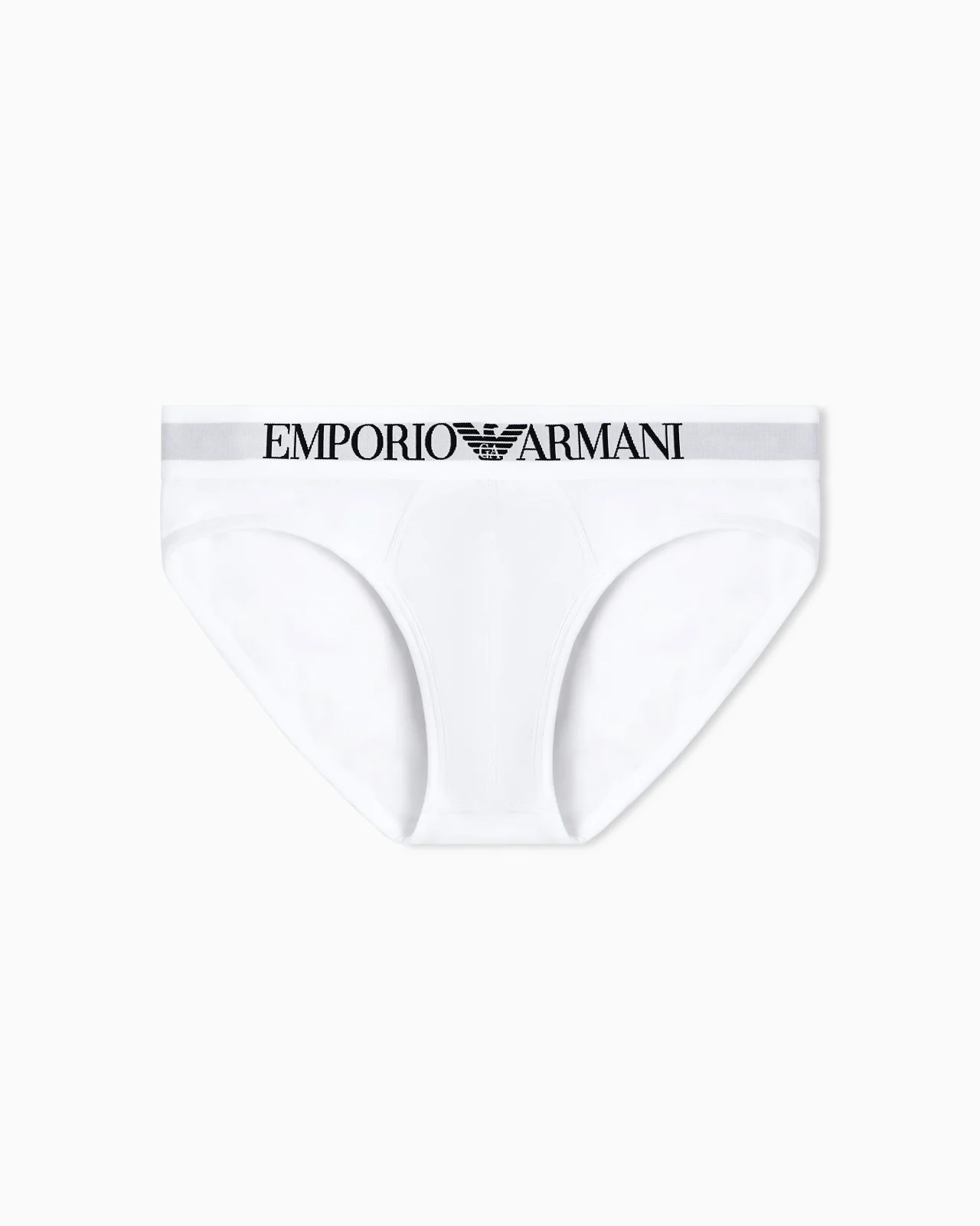 Basic briefs with logo waistband - 1