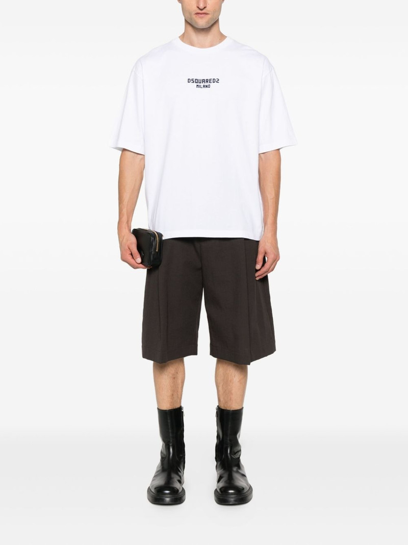 DSQUARED2 logo-embroidered T-shirt outlook