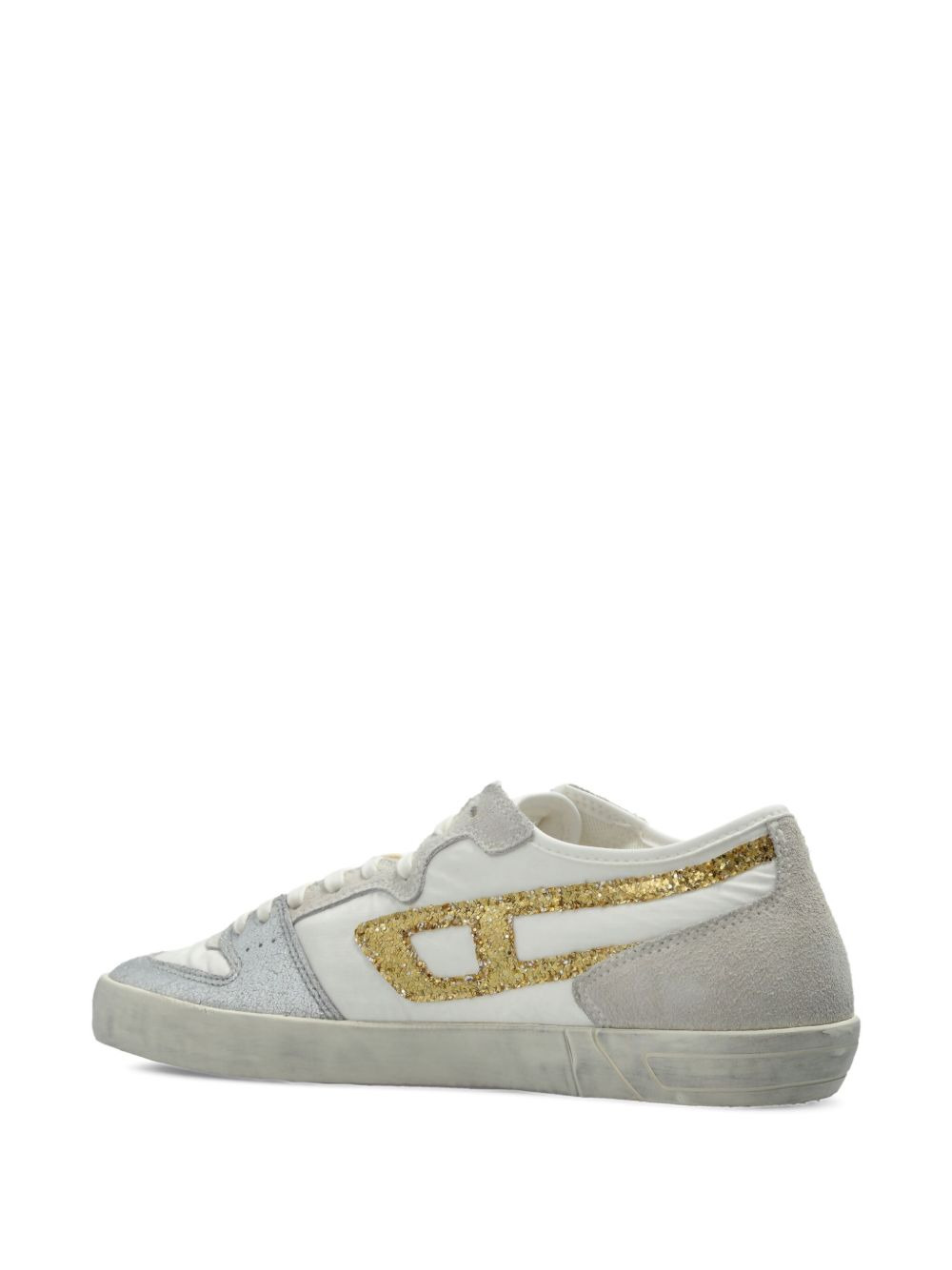S-Leroji glitter-panel low sneakers - 3