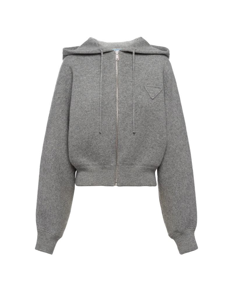 Cashmere fleece cardigan 1