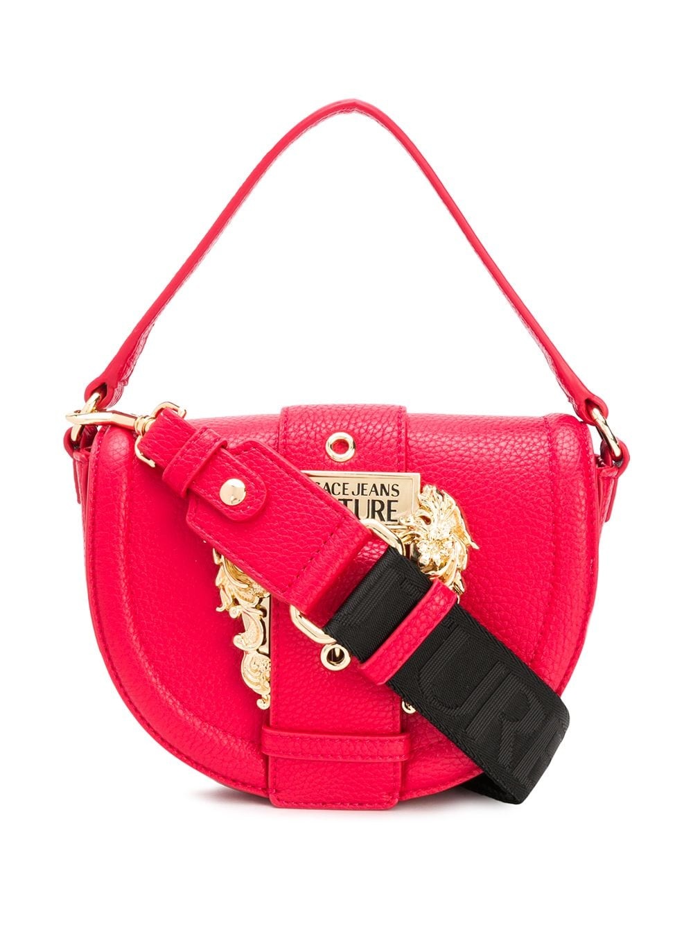 embellished buckle tote bag - 1