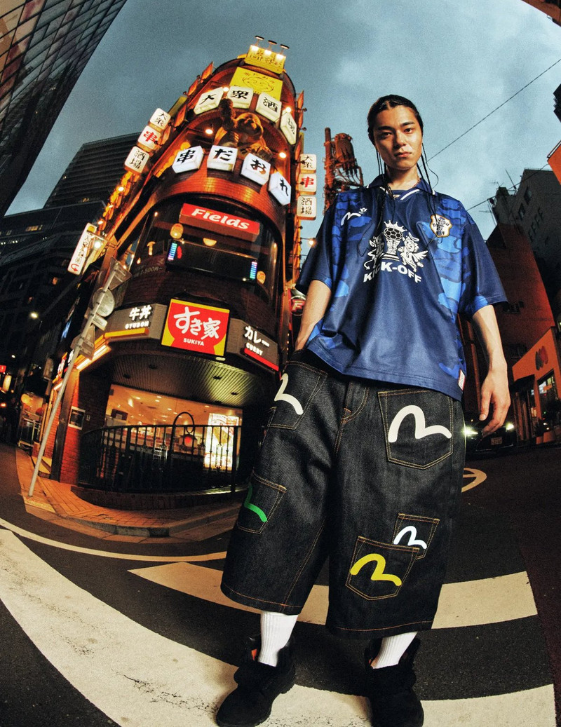 Ishigaki Camo Print Football Jersey 7