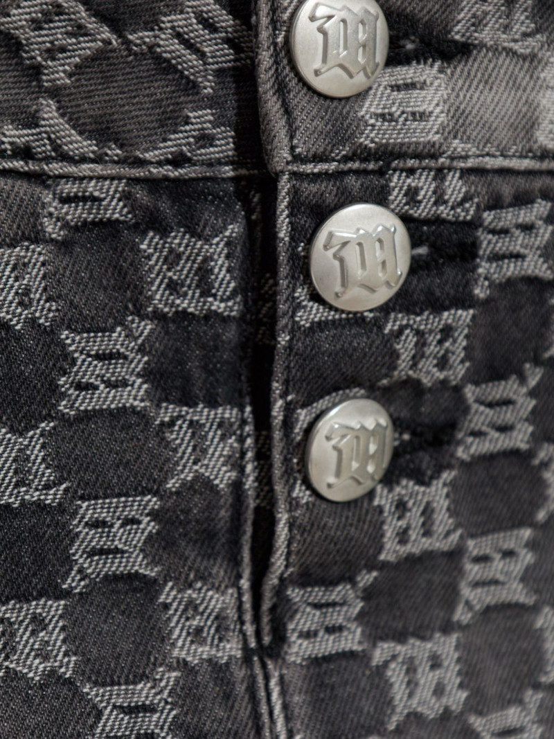 buttoned patterned skirt 5