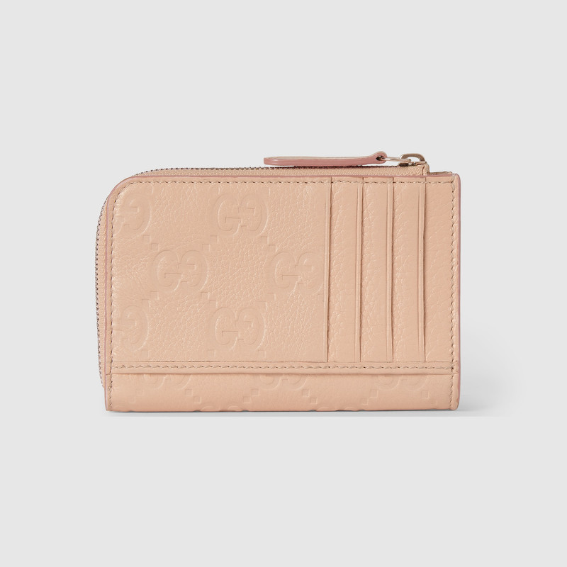 GG Emblem zip card case 4