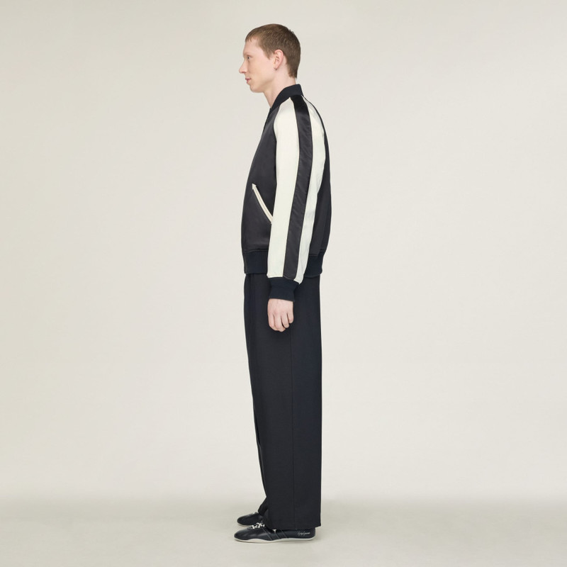 Y-3 LIQUID LOGO SATIN SOUVENIR JACKET 4
