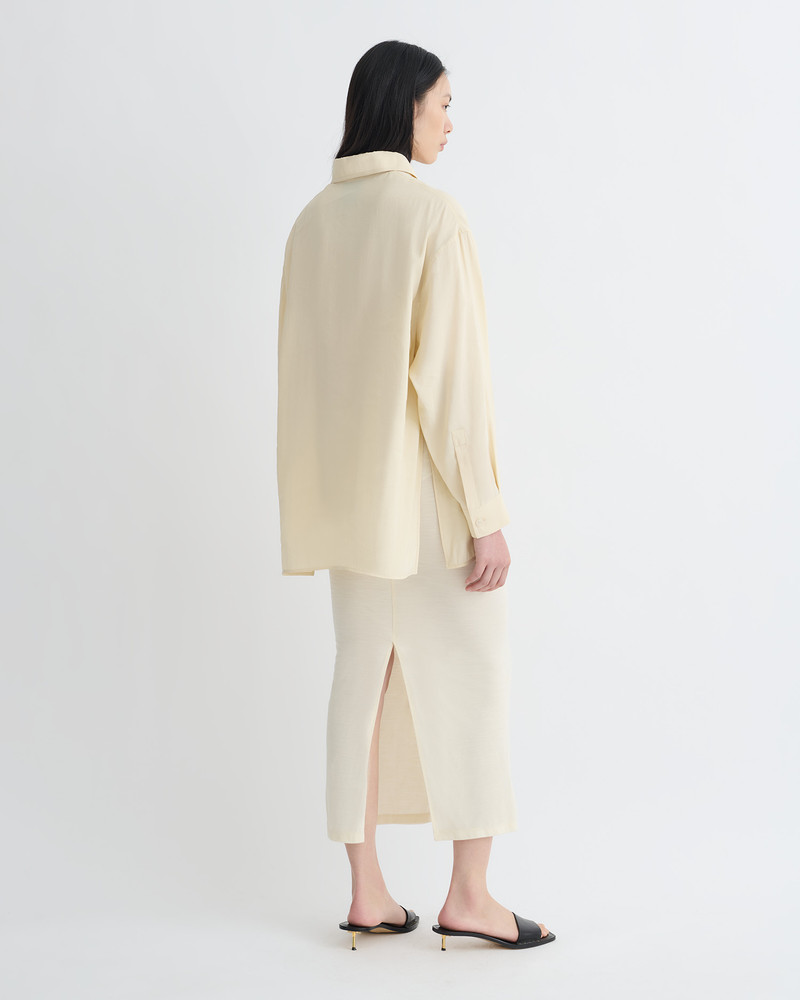 Nanushka Glass Poplin Shirt outlook