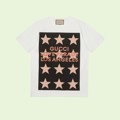 GUCCI 'Gucci Love Parade' print T-shirt outlook