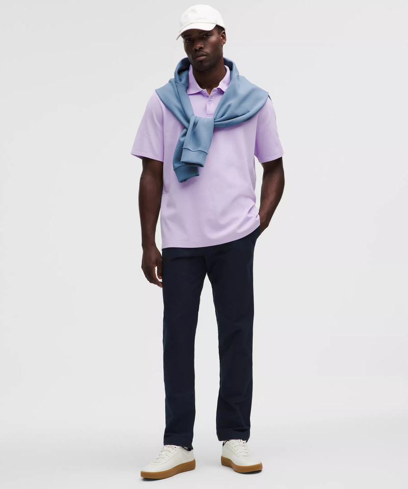lululemon Cotton Pique Short-Sleeve Polo Shirt outlook