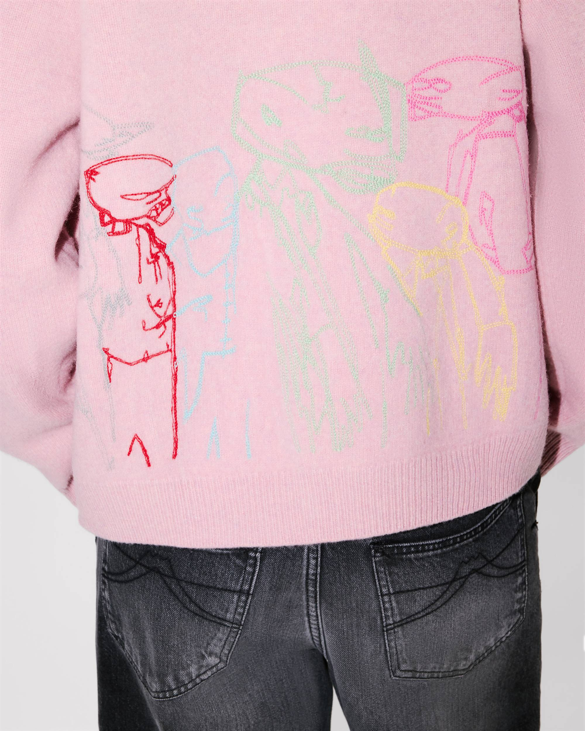 'Kenzo x Futura 2000' cardigan in wool - 7
