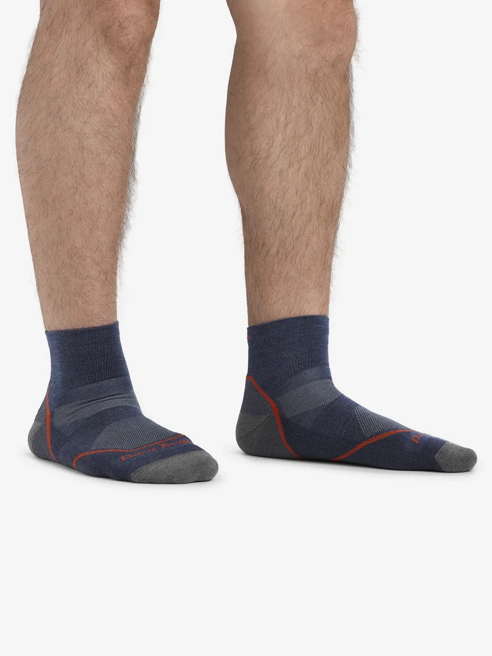 Men's Light Hiker 1/4 Lightweight with Cushion Hiking Socks - 1
