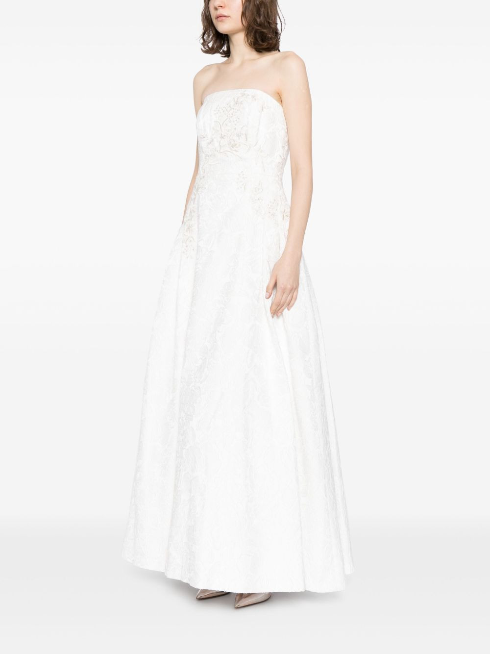 Belle embroidered-design dress - 3