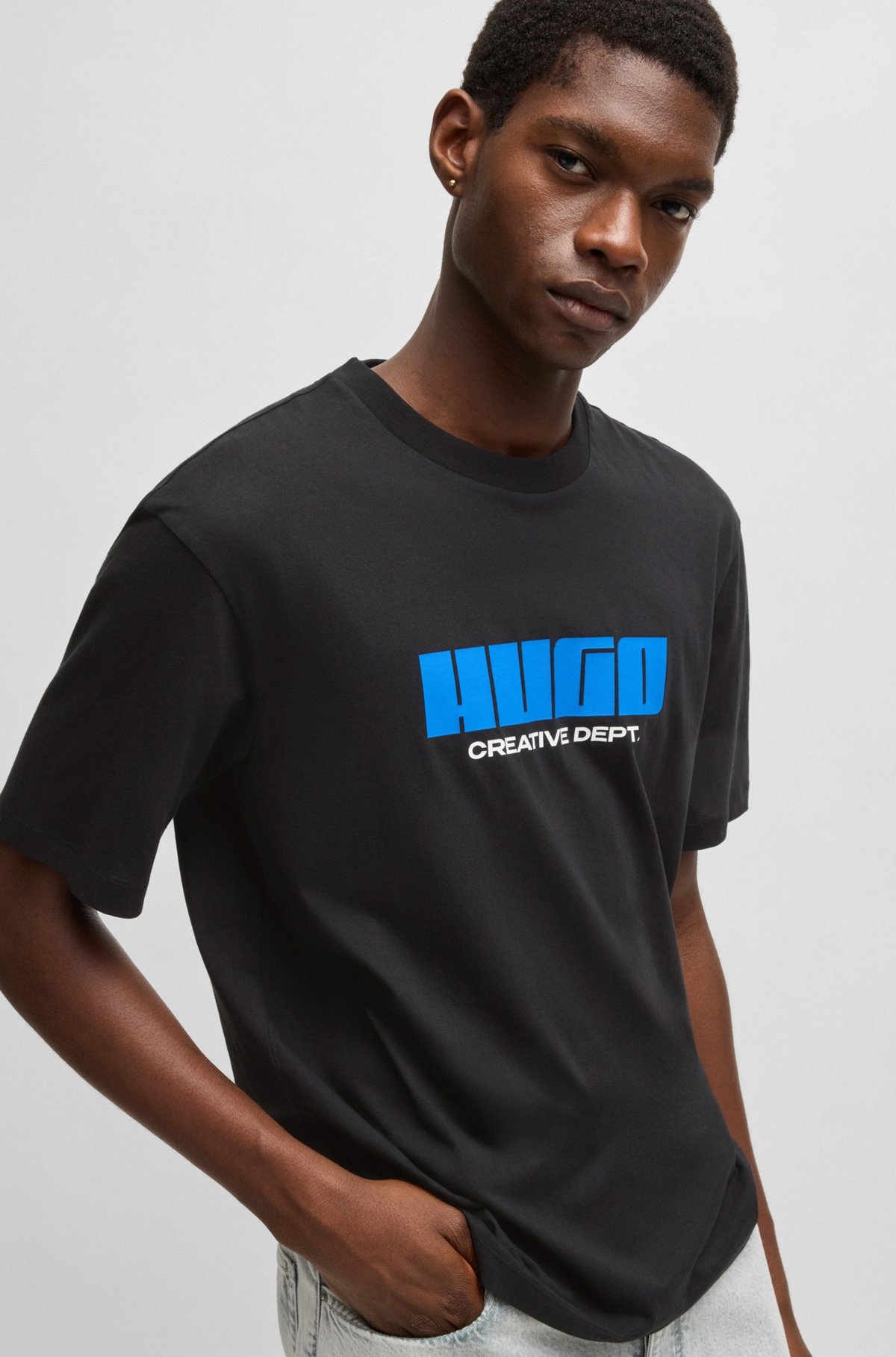 COTTON-JERSEY T-SHIRT WITH LOGO ARTWORK - 3