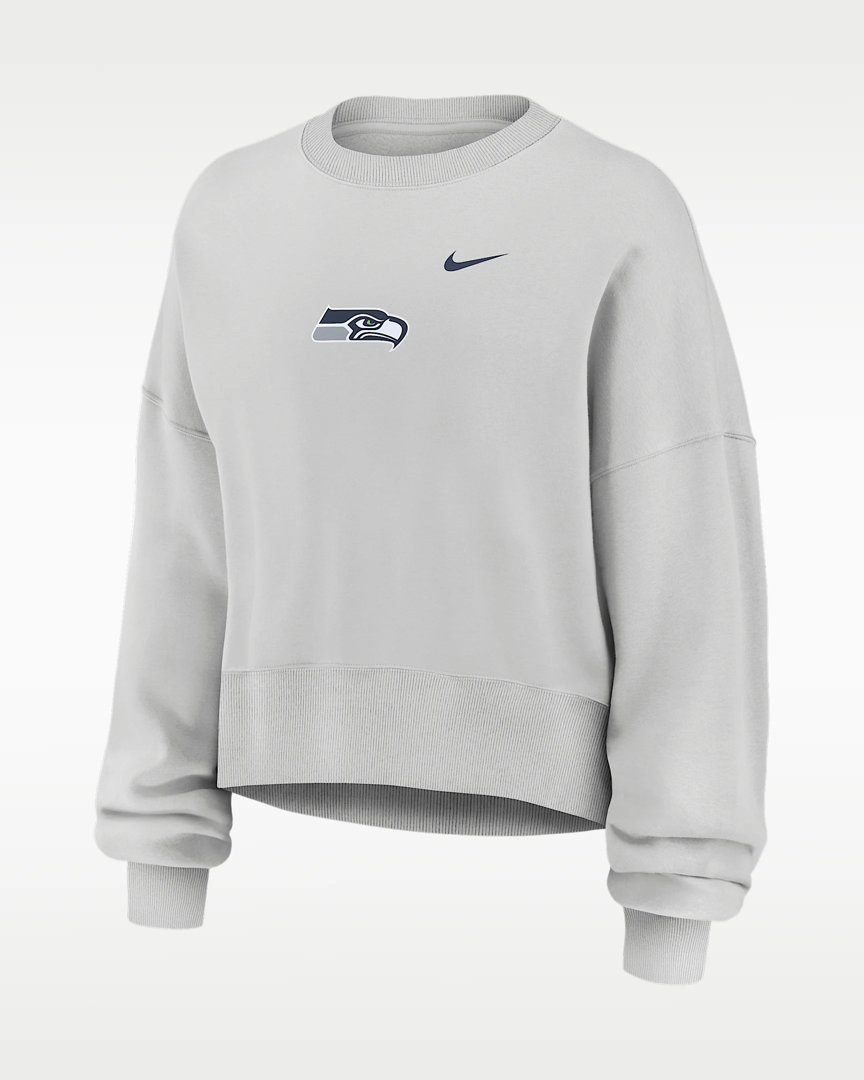 Seattle Seahawks Primetime Phoenix Women's Nike NFL Oversized Pullover Crew - 1