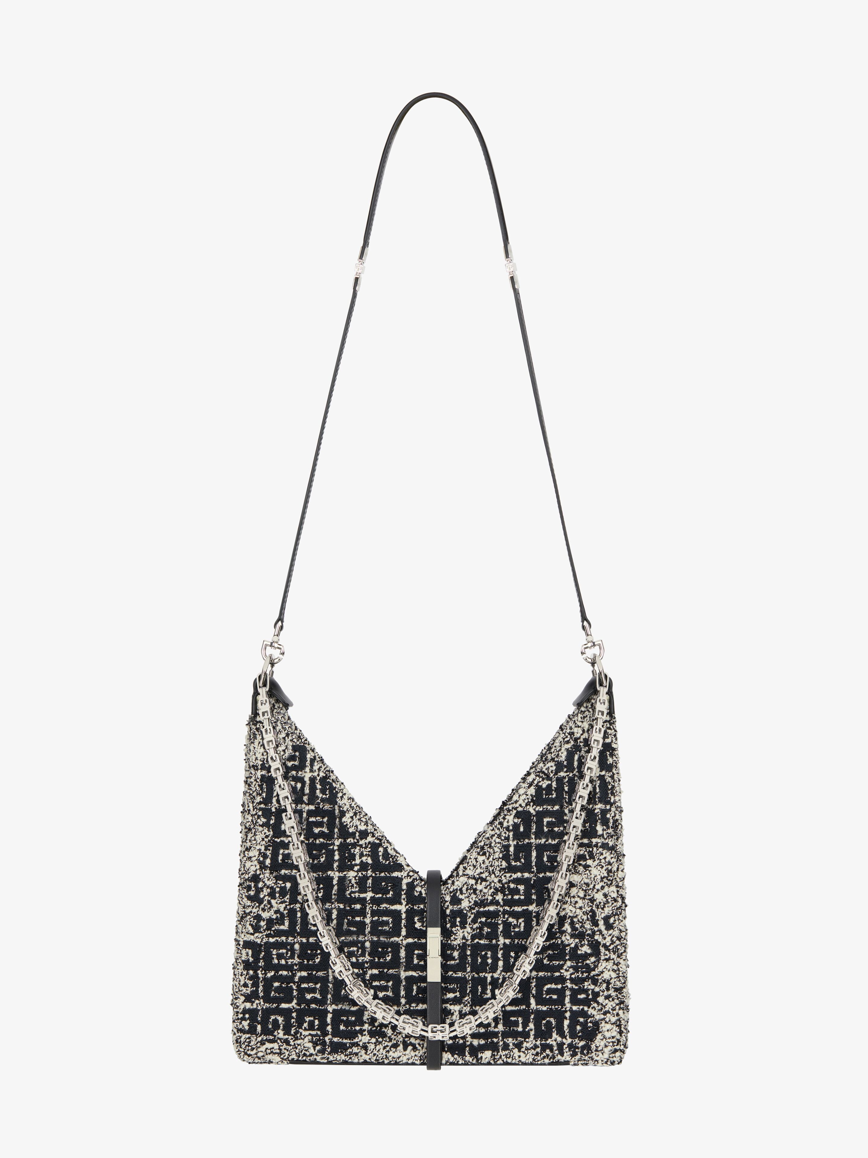 SMALL CUT OUT BAG IN 4G TWEED - 3