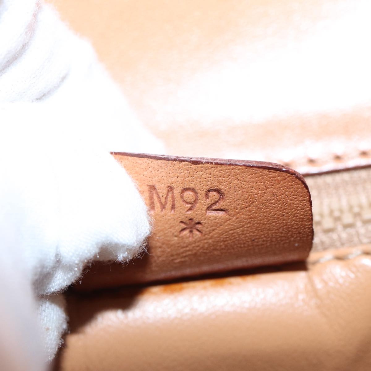 CELINE Macadam Canvas Hand Bag Pvc Leather Brown - 12