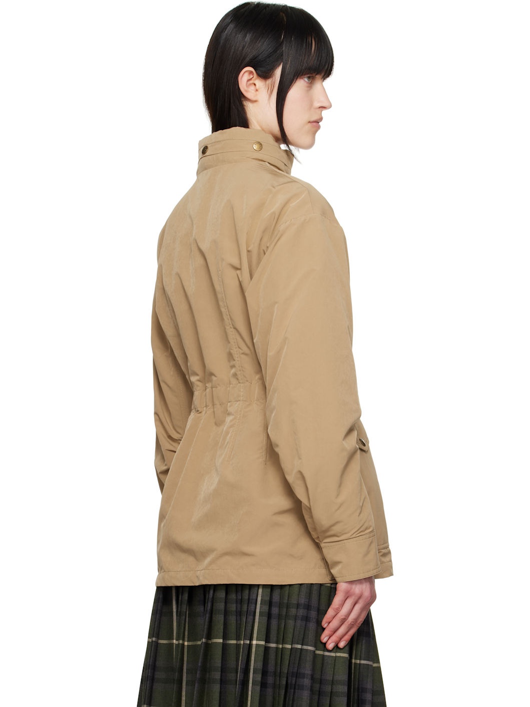 Beige Nades Short Jacket - 3
