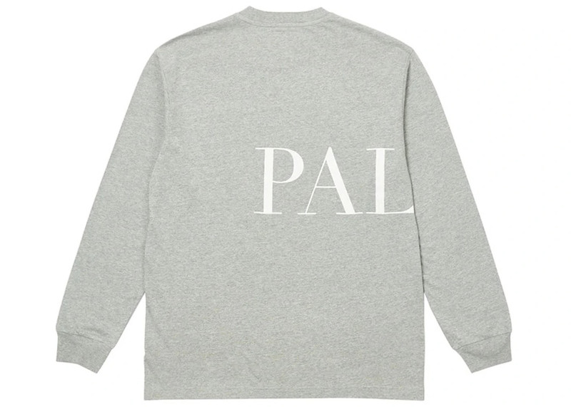 PALACE Palace CK1 Longsleeve Grey Heather outlook
