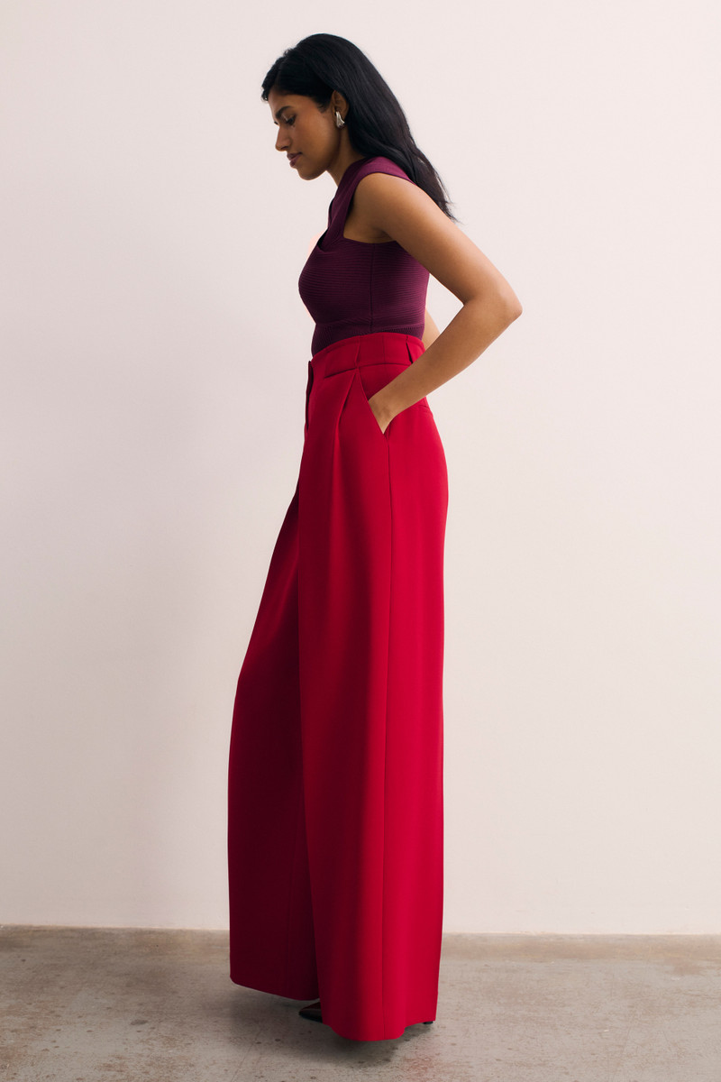 Lyon Crepe Palazzo Trousers 3