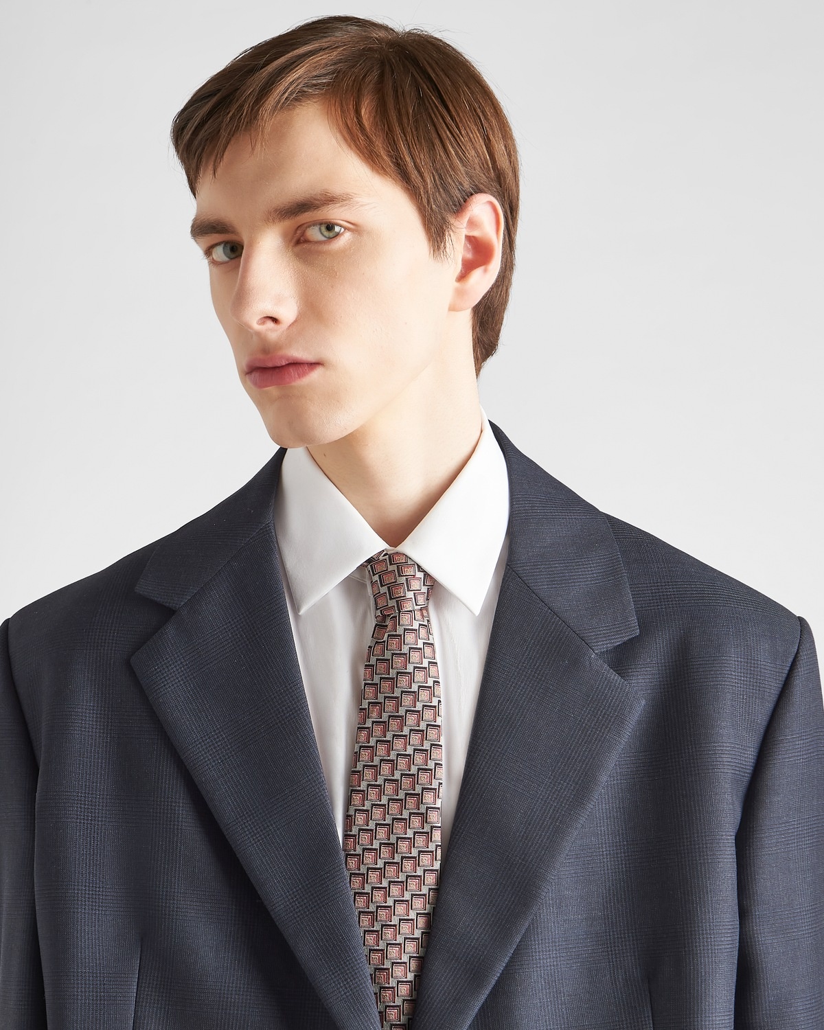 Printed silk tie - 2