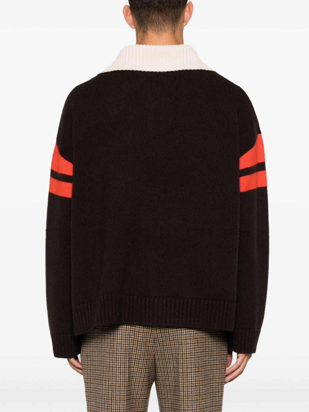 wool-blend jumper - 8