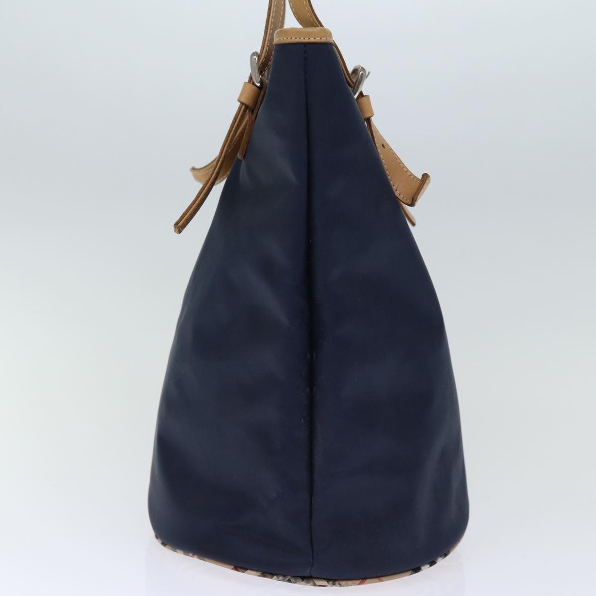 Burberry Blue Label Tote Bag Nylon Navy - 4