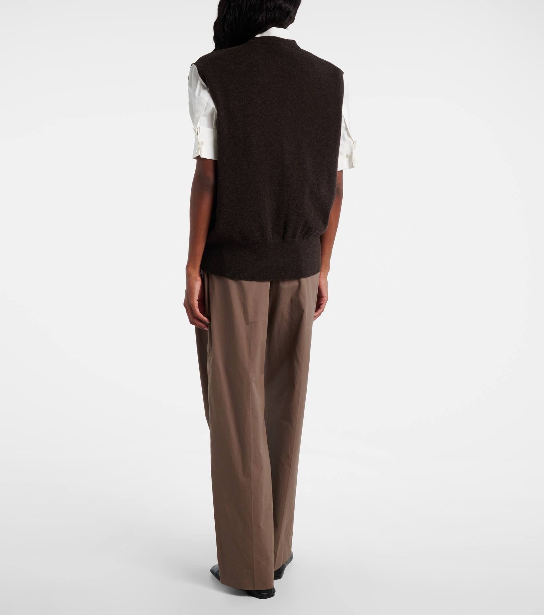 Levi cashmere sweater vest - 3