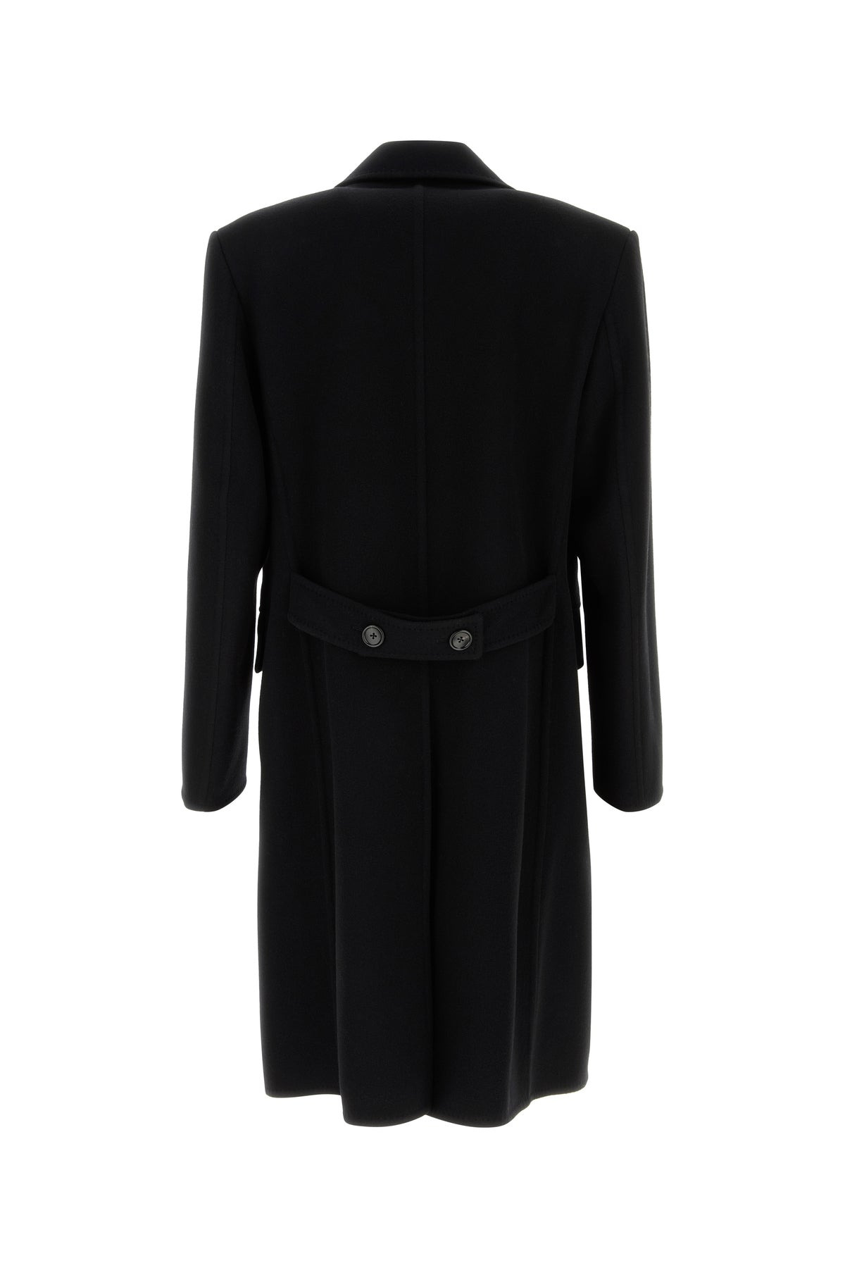 Black wool coat - 2