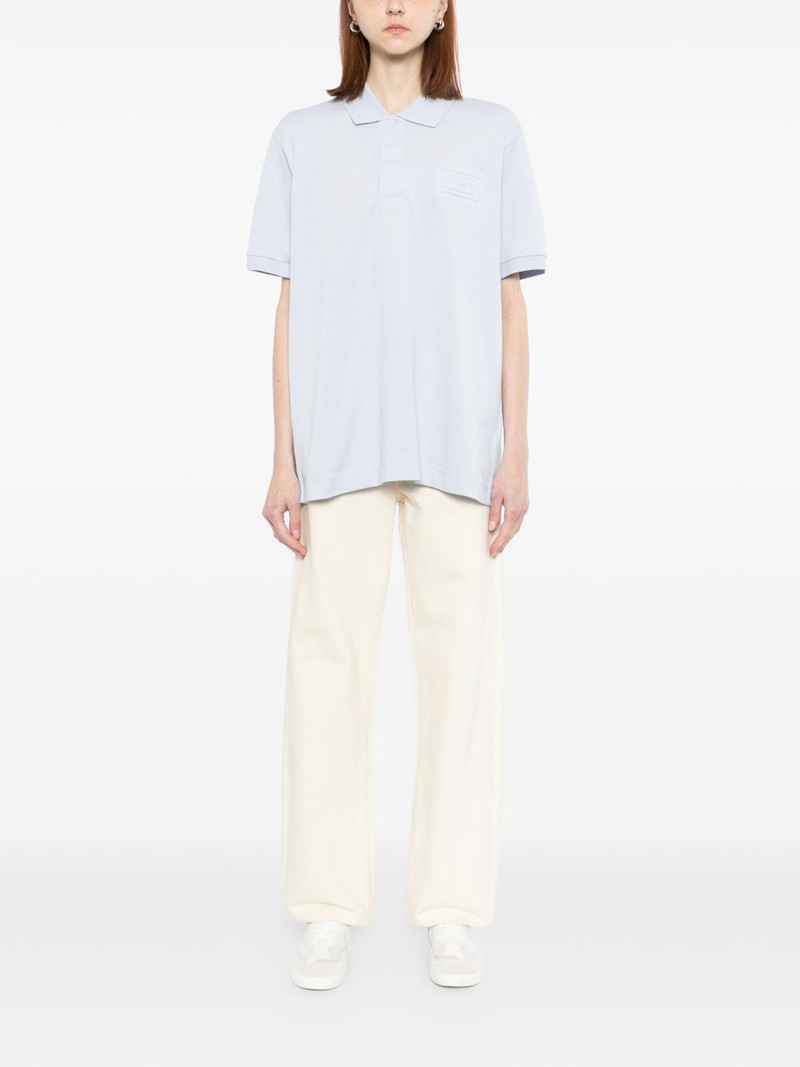 logo-embroidered polo shirt 3