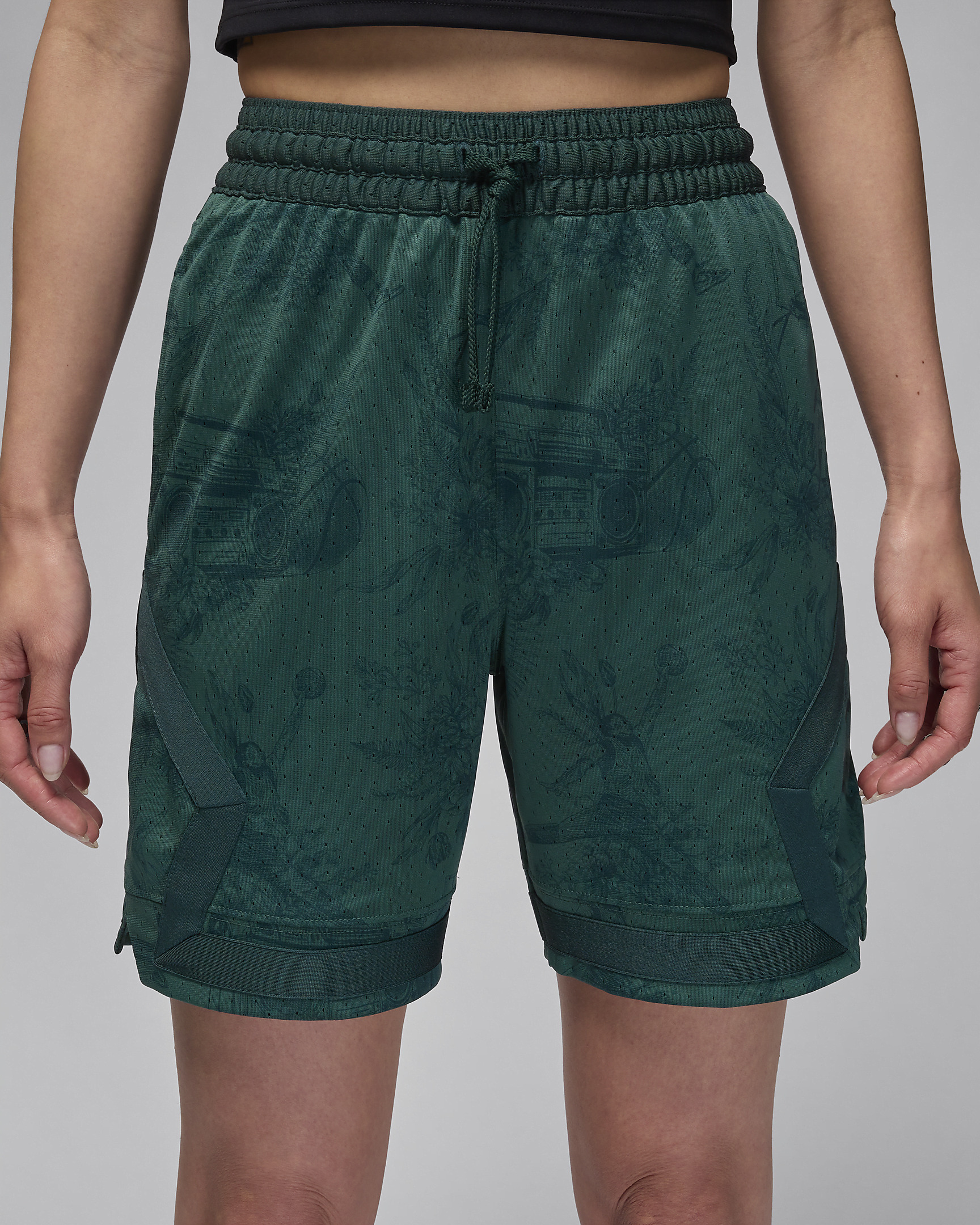 Jordan Sport Men's Dri-FIT Printed Diamond Shorts - 3