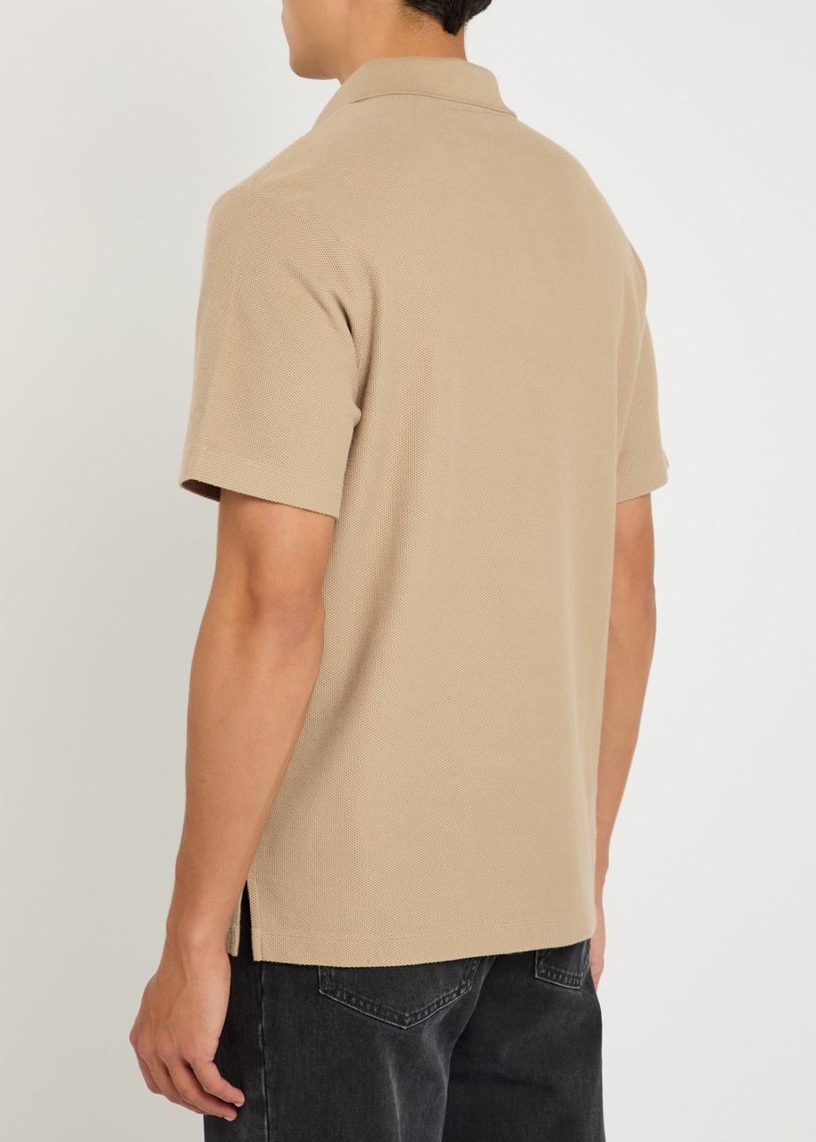 Frame Piqué Cotton Polo Shirt - 3