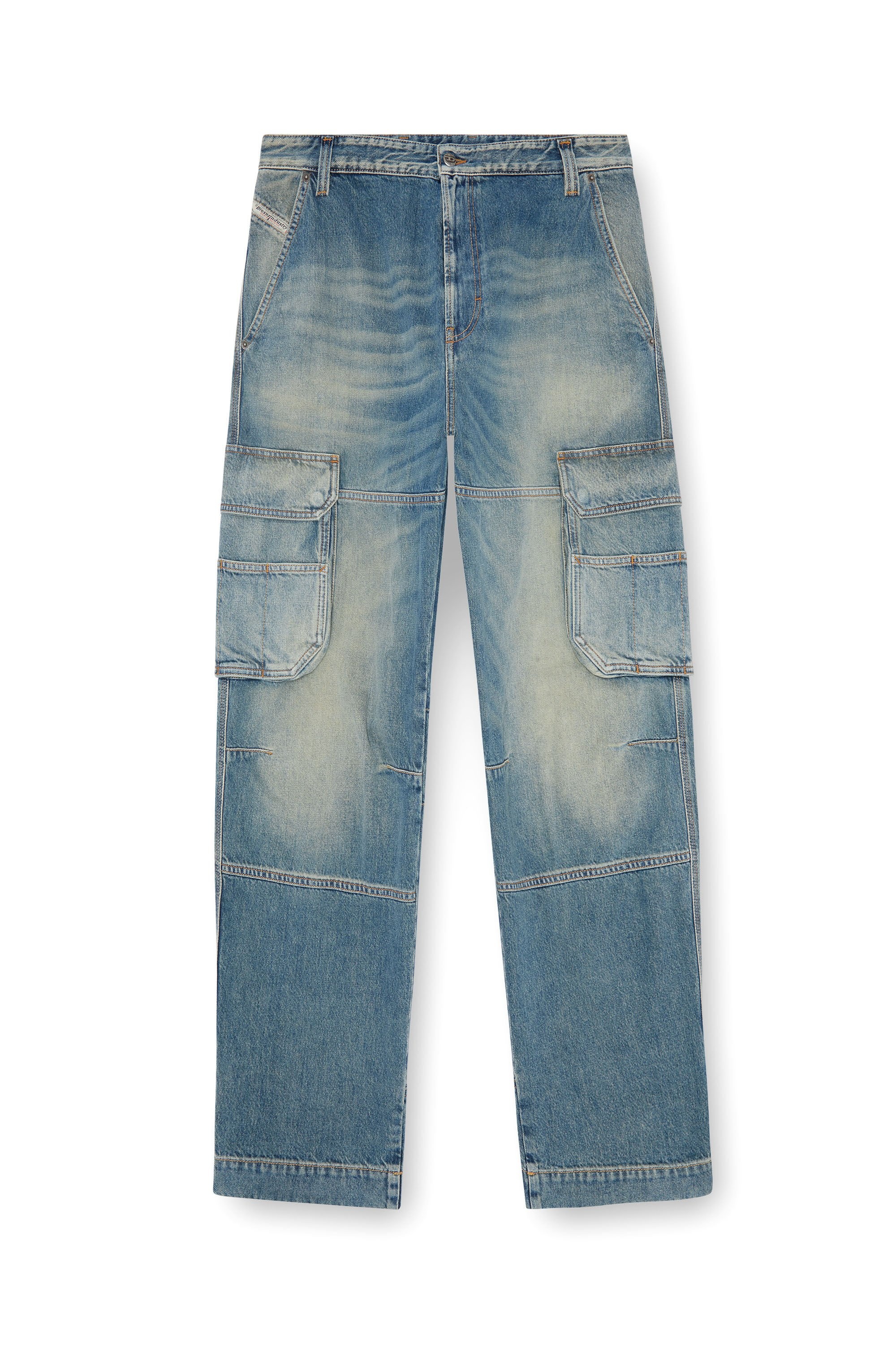STRAIGHT JEANS D-FISH 09J83 - 1