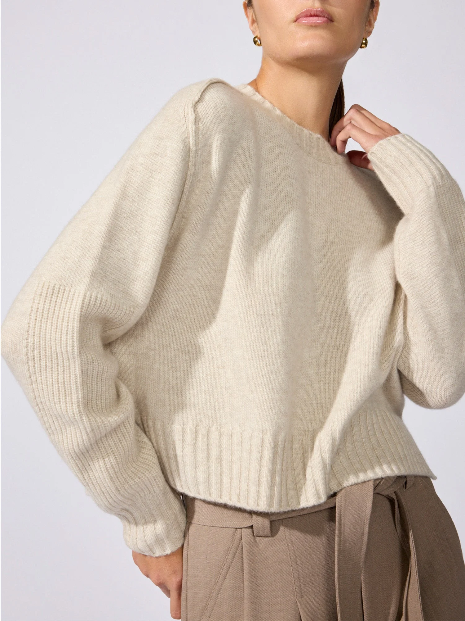 The Aaron Cashmere Crewneck - 1