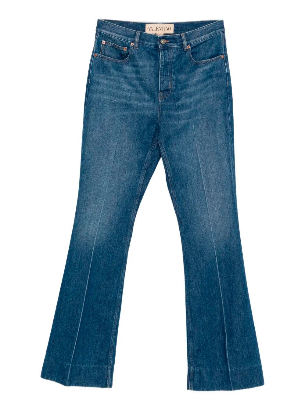 Denim 5-Pocket Pants - 1