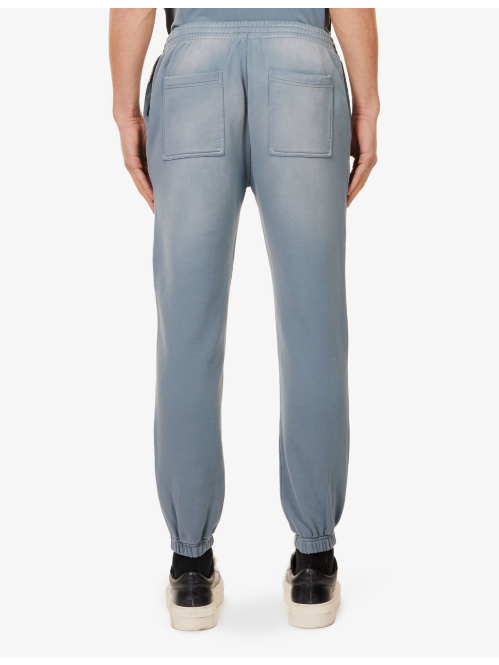 Patron Of The Club brand-print straight-leg relaxed-fit cotton-jersey jogging bottoms - 4