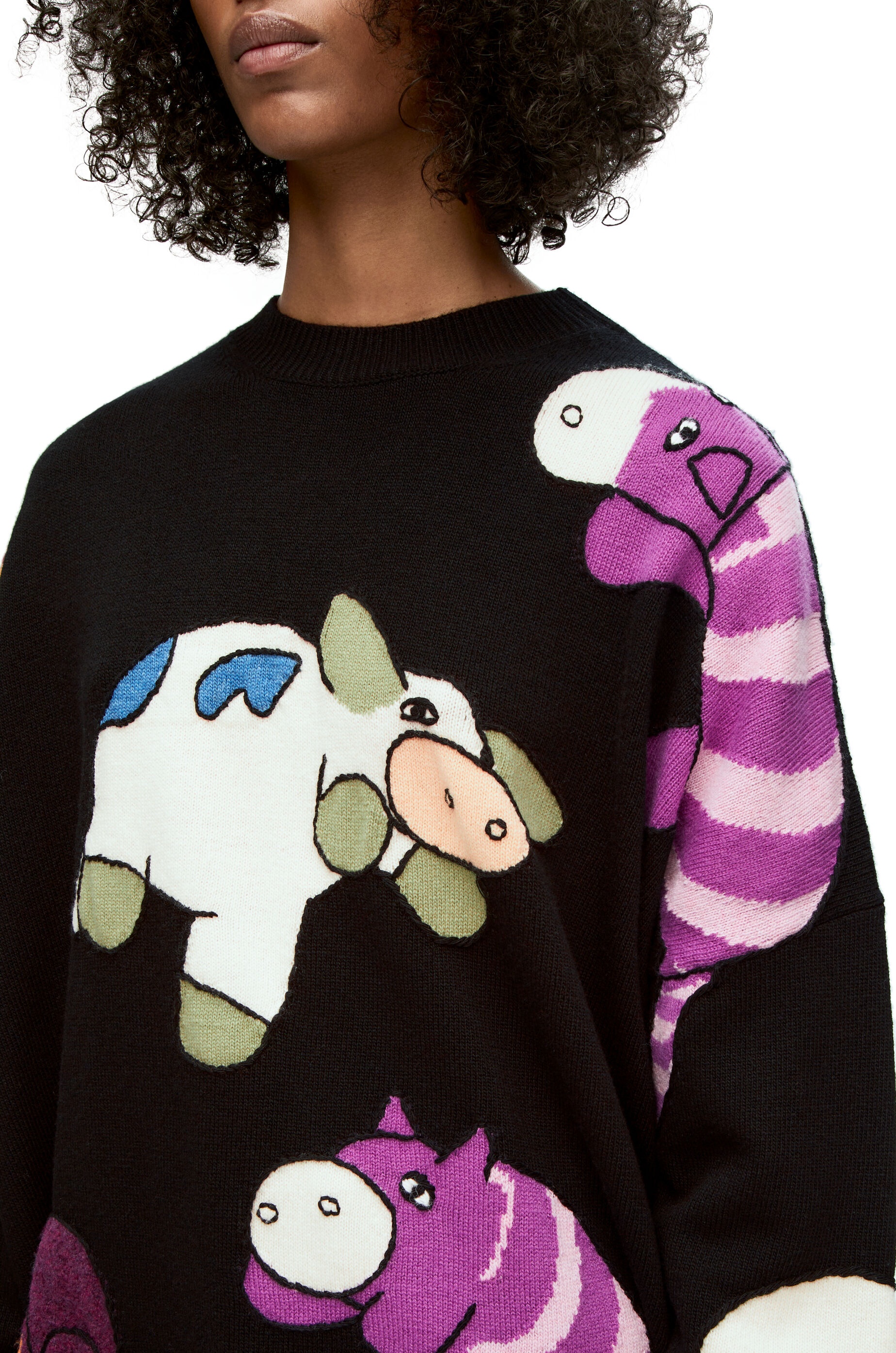 Magical Animals sweater in wool - 5