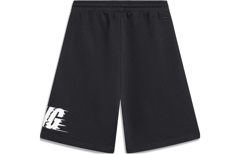 Li-Ning Li-Ning Graphic Loose Fit Shorts 'Black' AKST747-1 outlook