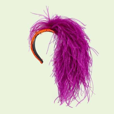 GUCCI Feather hairband outlook