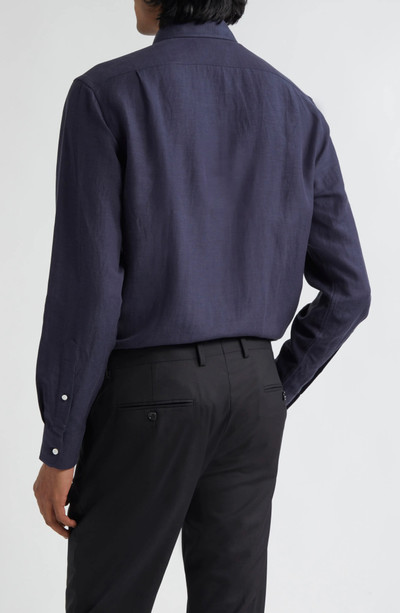 Ralph Lauren Aston Linen & Silk Button-Up Shirt outlook