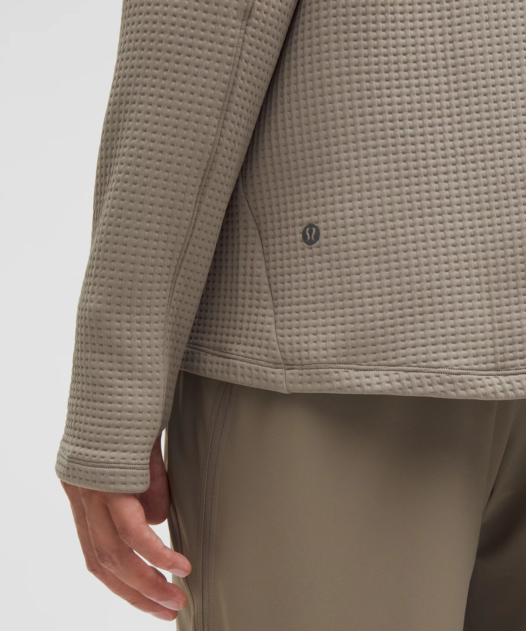 Waffle-Knit Half Zip - 7