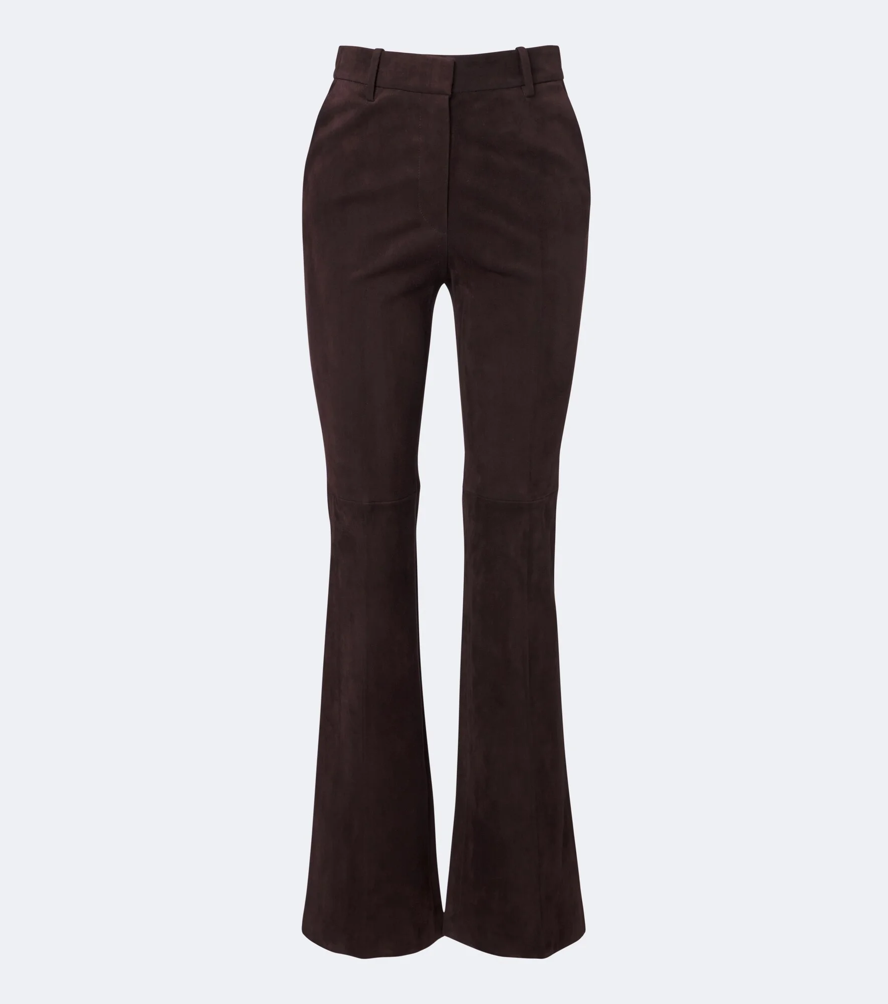 Tafira suede flared pants - 1