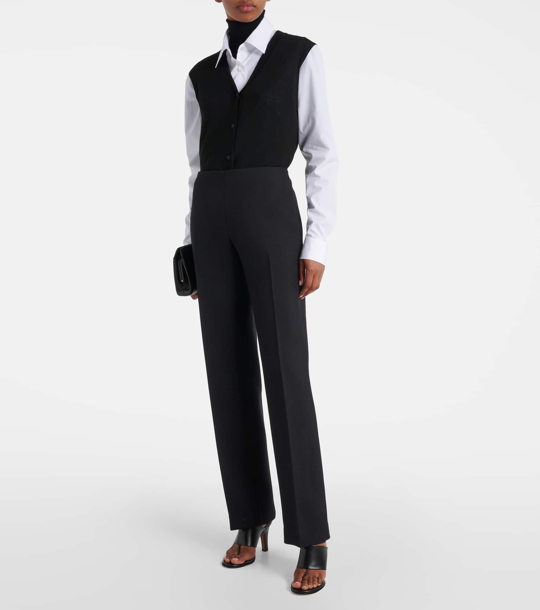 Vesco wool straight pants - 2