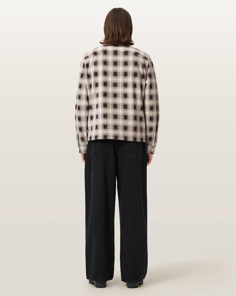 DAZE PLEATED WIDE LEG JEANS 8