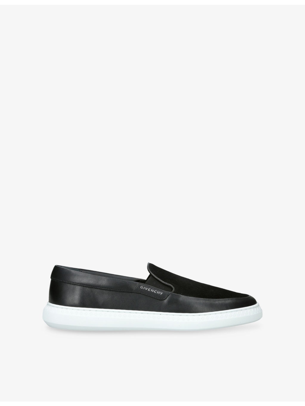 G Set Leather Low-Top Slip-Ons - 1