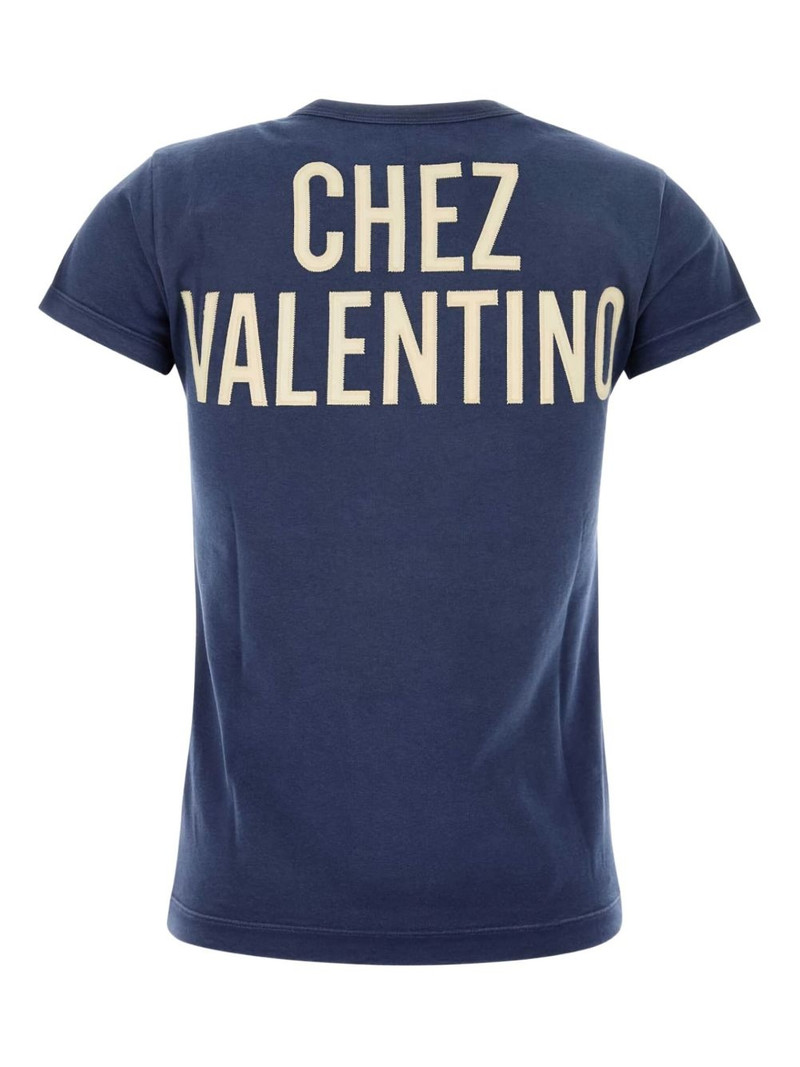 Valentino graphic-lettering t-shirt outlook