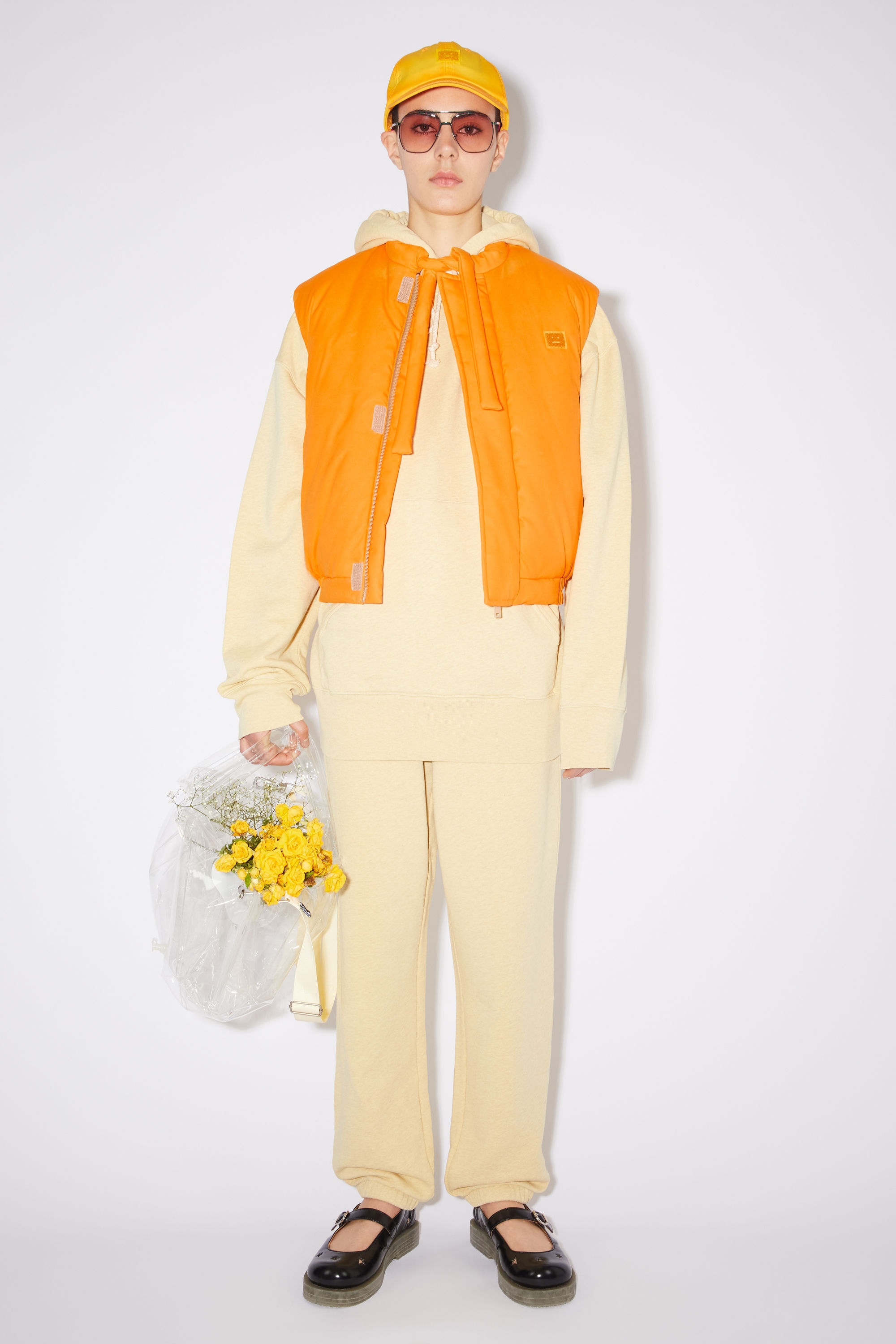 Heat reactive gilet jacket - Orange/yellow - 2